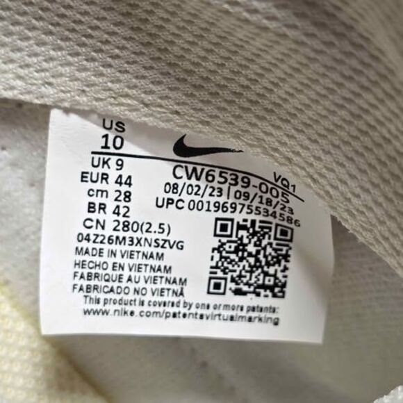 Nike Court Men’s Legacy Canvas Shoes ‘Sea Glass/White\' - Mens Size 10 main image 5